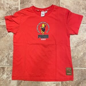 Puma Haribo Collab Kids Red Short Sleeve Tee